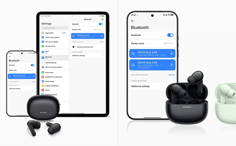 Dual-device connection