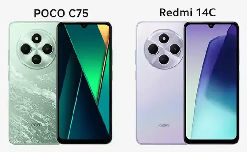 POCO C75 Vs Redmi 14C
